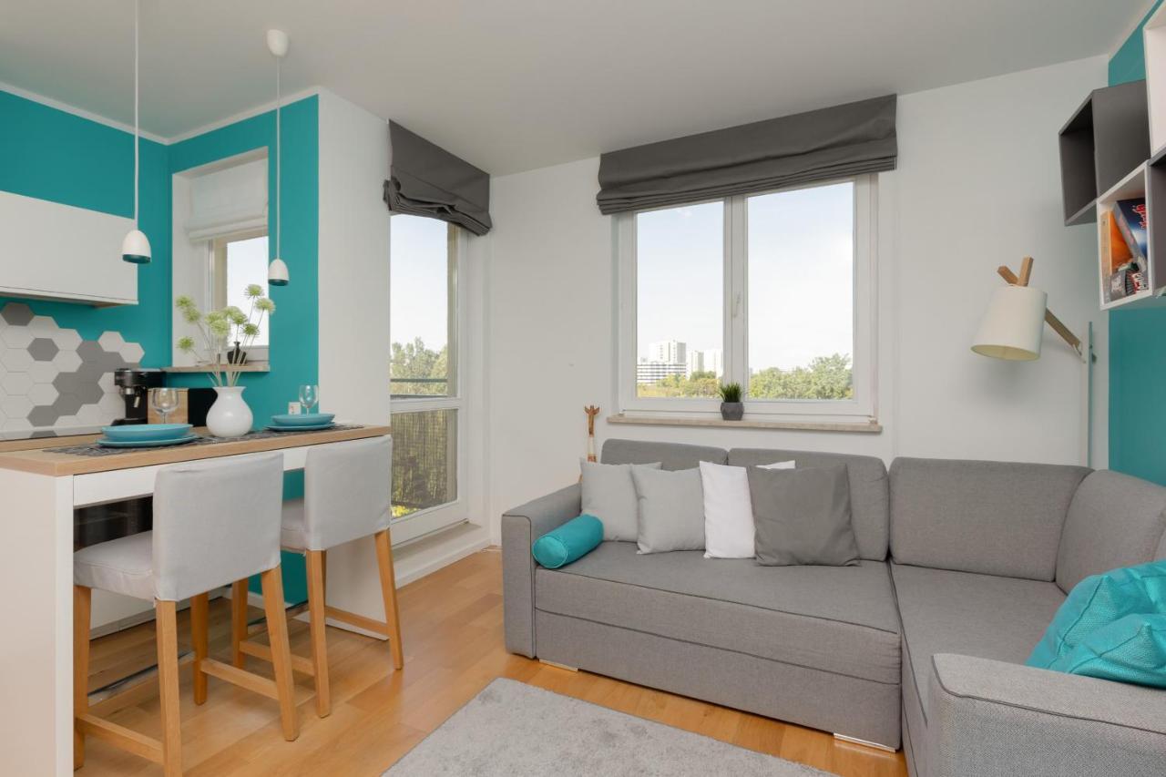 Metro Wilanowska Apartment With Parking By Noclegi Renters Warschau Exterior foto